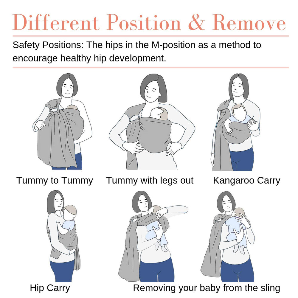 Vlokup Ring Sling plus size friendly adjustable design