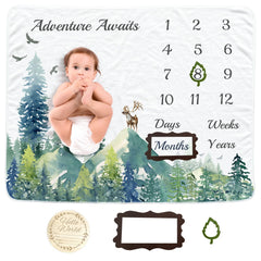 Vlokup soft flannel baby blanket feels plush against delicate skin during quiet nap time.