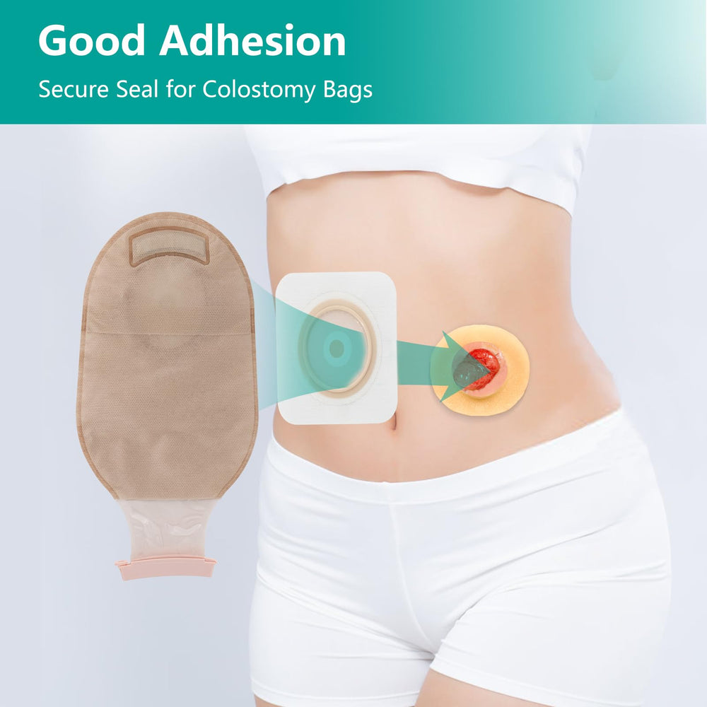 Vlookup barrier rings compatible with all ostomy bag types for flexible use.