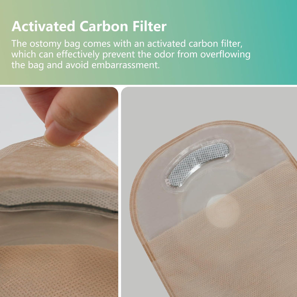 Vlookup ostomy measure card included for accurate sizing.