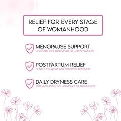VLUSH suppositories melt close-up for targeted hydration