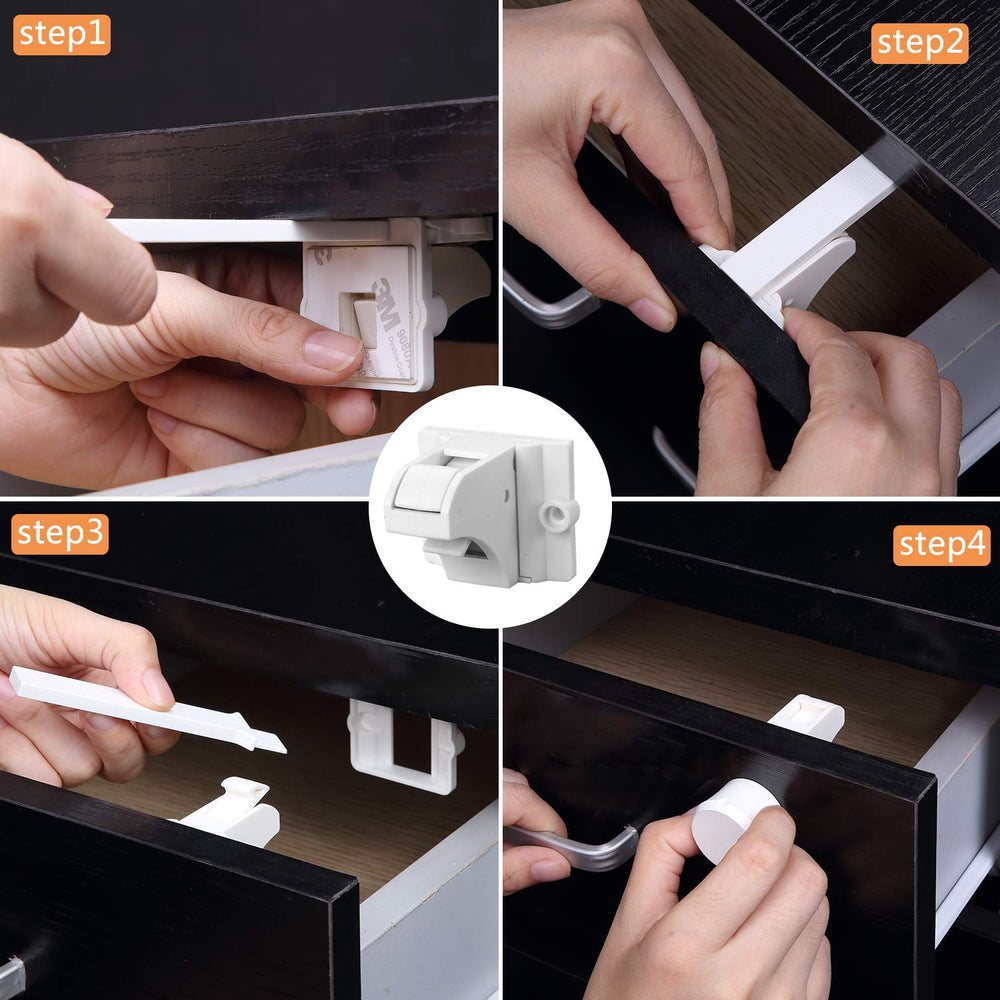 Vmaisi keys pack for easy adult access to secured cabinets