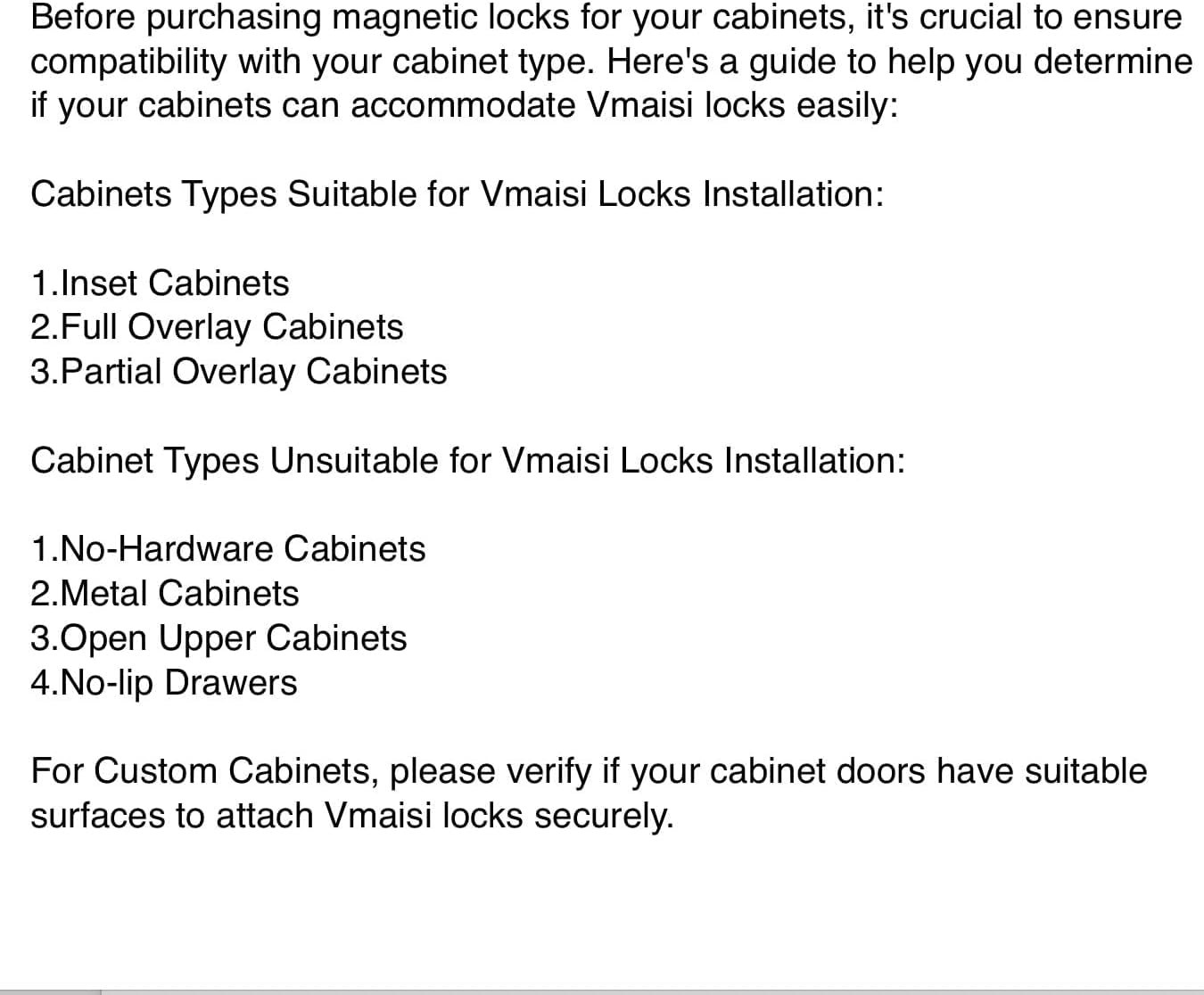 Vmaisi adhesive installation kit ready for no-tool mounting