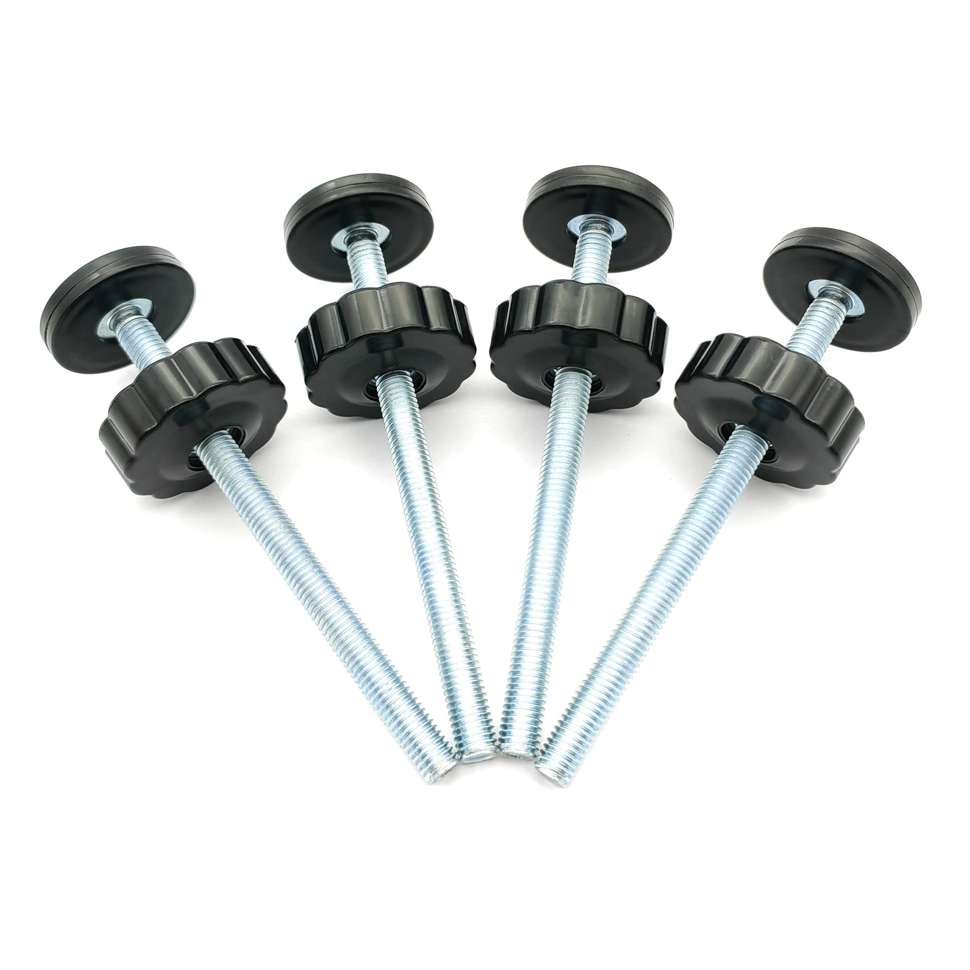 Vmaisi 8mm black spindle rod replacement for pressure-mounted baby gates