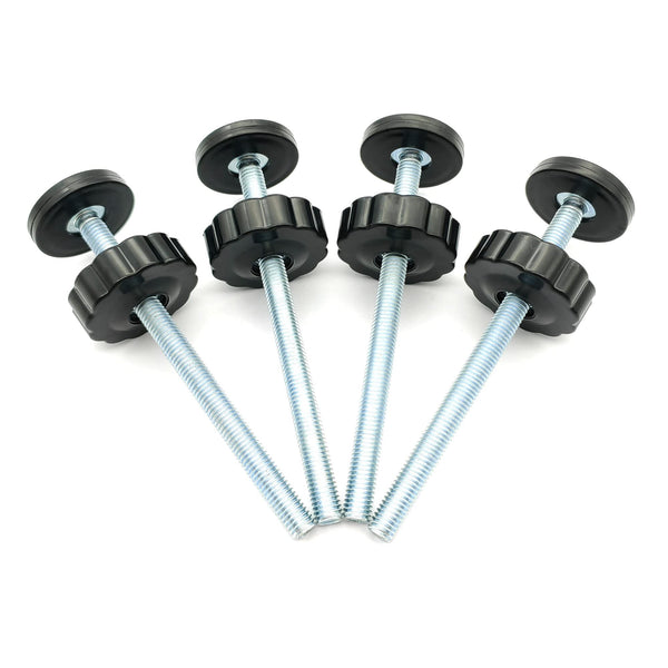 Vmaisi 8mm black spindle rod replacement for pressure-mounted baby gates