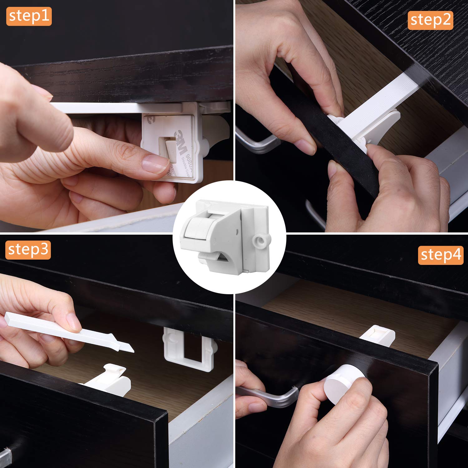 Durable Vmaisi locks designed for daily use on cabinets