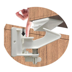 VMAISI cabinet locks close-up showing locking mechanism for smooth operation