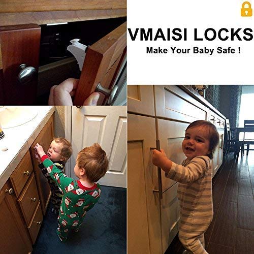 Vmaisi childproof cabinet in living area indicating safety and calm
