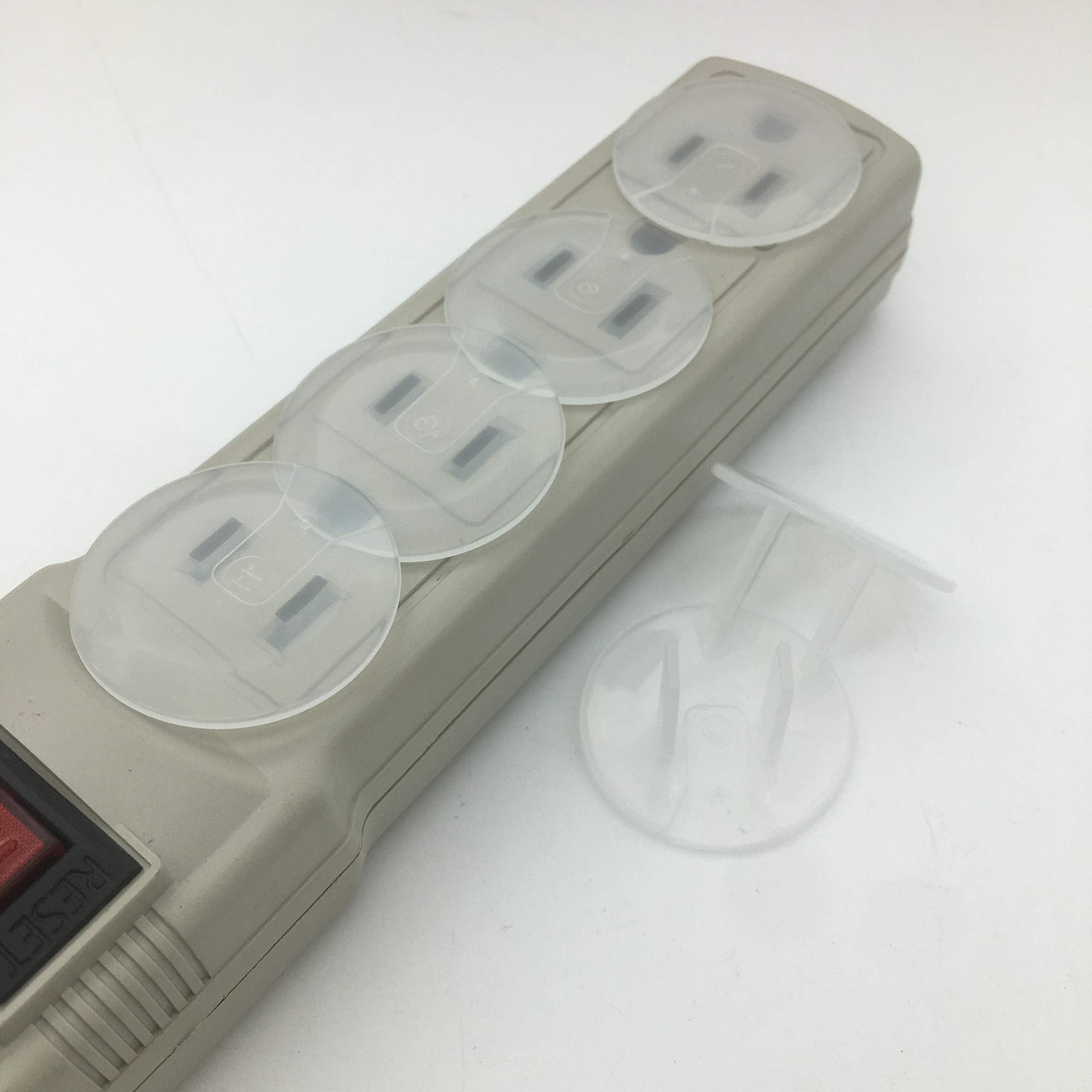 Vmaisi clear plug protectors in a home safety setup