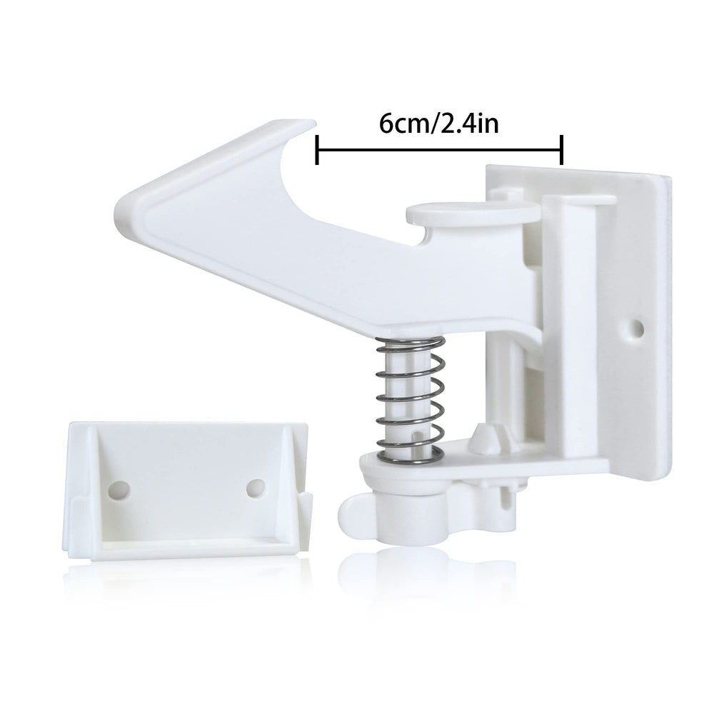 Vmaisi longer 3.5-inch lock extended reach for thicker cabinets.