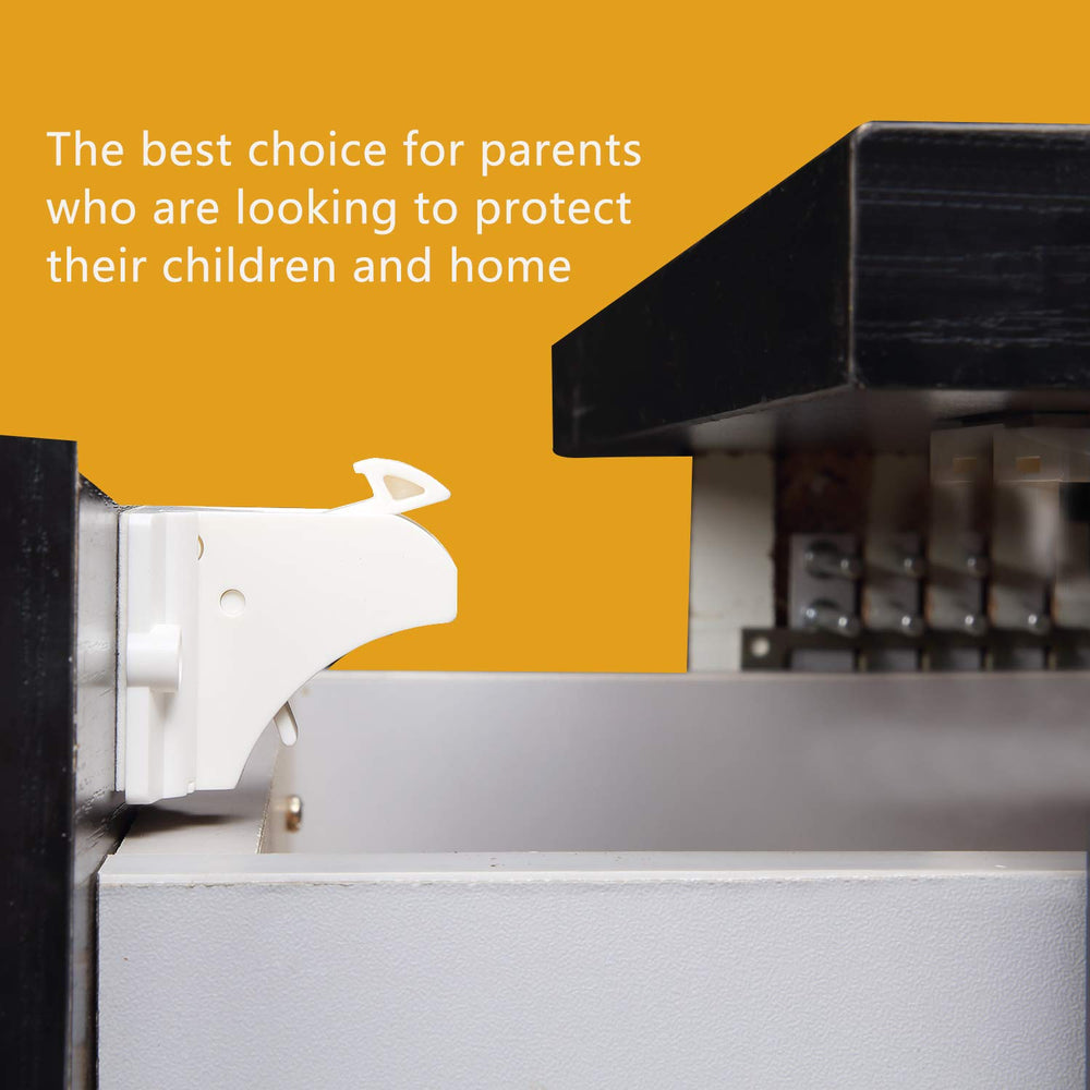 Vmaisi Stardand lock installed inside a cabinet, concealed from view.