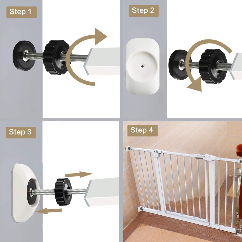Vmaisi threaded spindle rods 8mm offer durable, reusable mounting.