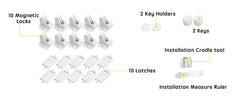 Vmaisi two keys and holders for easy access