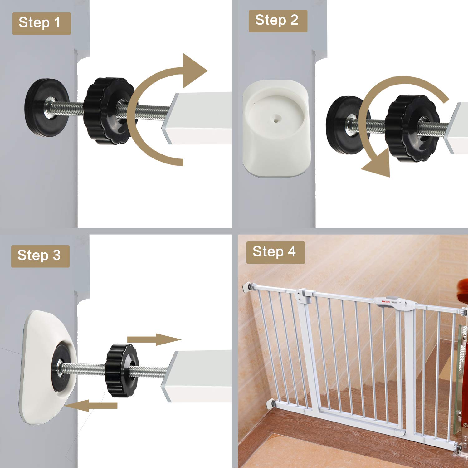 Vmaisi rectangular wall cups two-inch diameter provide wider contact.