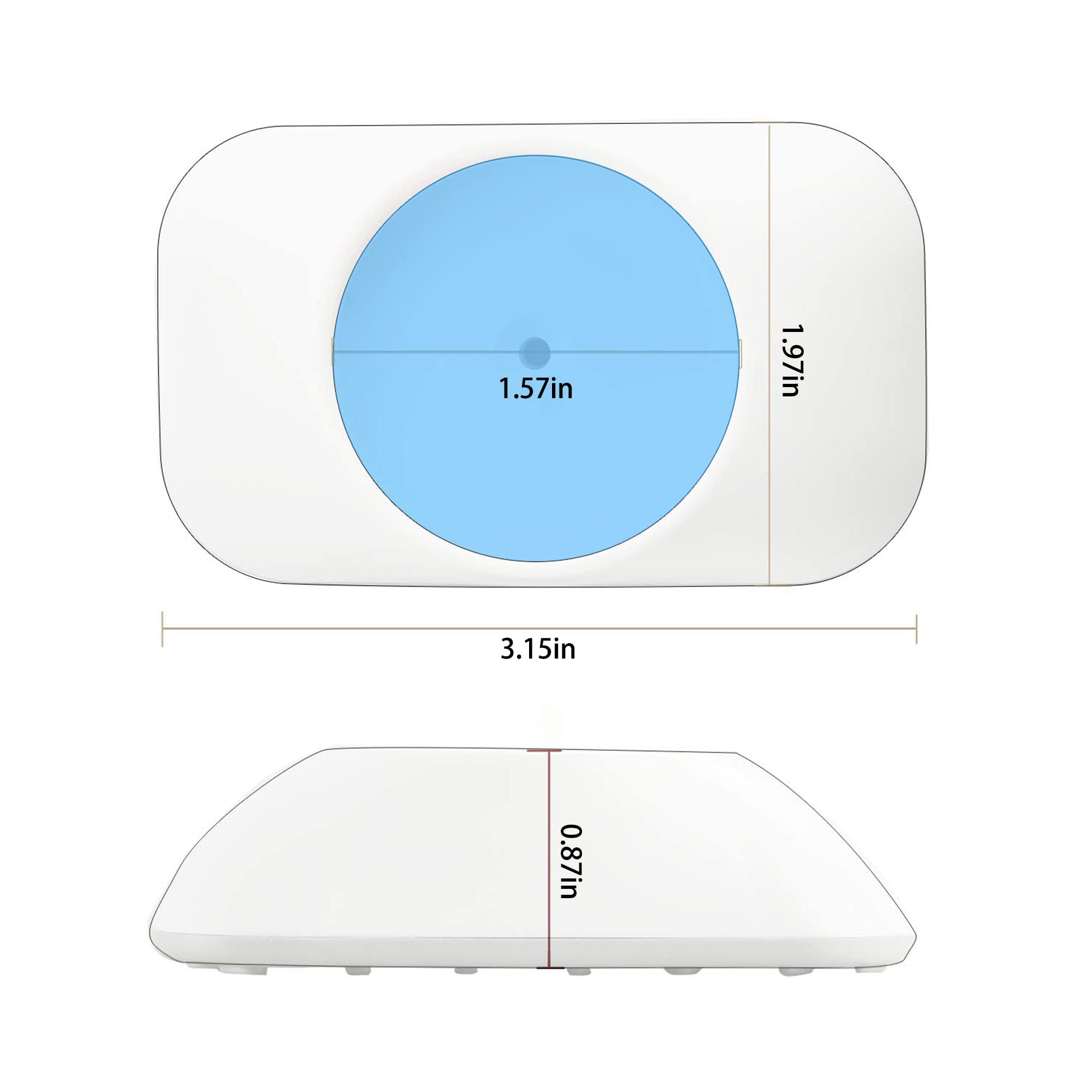 Vmaisi wall-protective pads round white guard walls while gates stay steady.