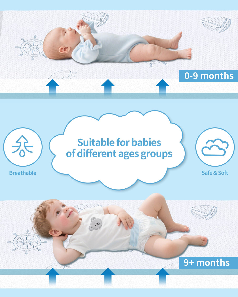 VMFKPNR breathable-foam promotes cooling and comfy naps