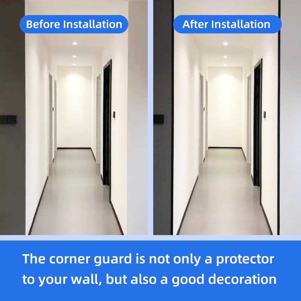VNBQB corner guard for walls, cabinets, frames on multiple surfaces