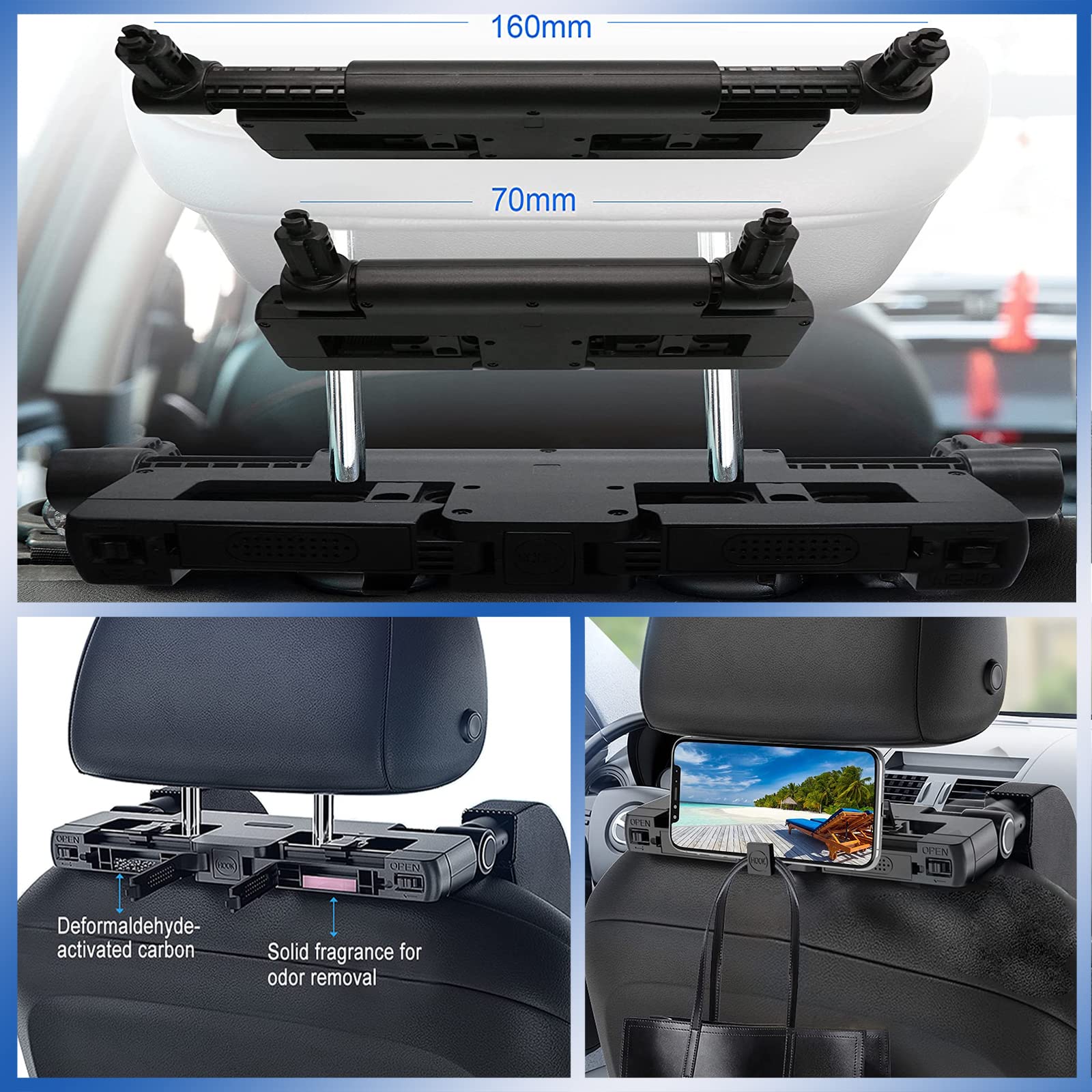 VniYors safety buckles improve stability during travel