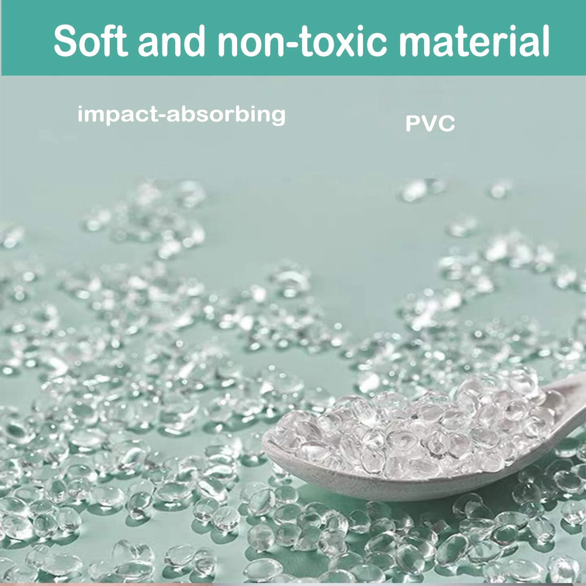 Vobulafy Transparent Corner Protectors shown on a table edge for clear protection.