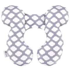 vocheer Baby Travel Pillow full view shows cloud-white support for travels.