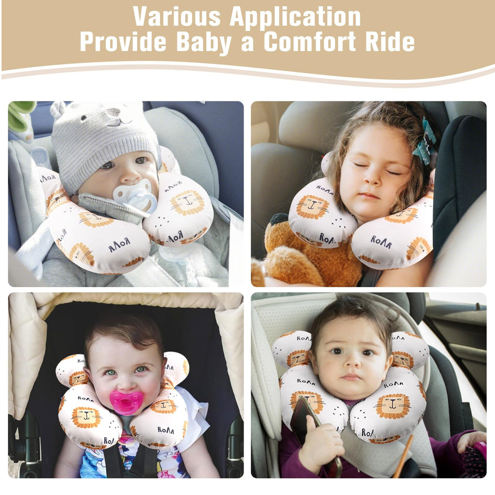 vocheer Travel Pillow interior features 100% PP cotton for plush comfort