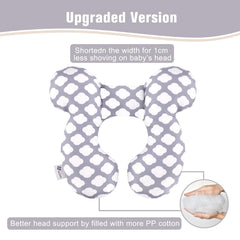 vocheer Baby Travel Pillow u-shape close-up highlights upgraded support.