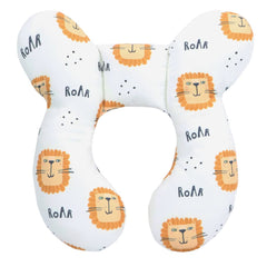 vocheer Baby Travel Pillow head-support close-up showing upgraded cradle for baby's head