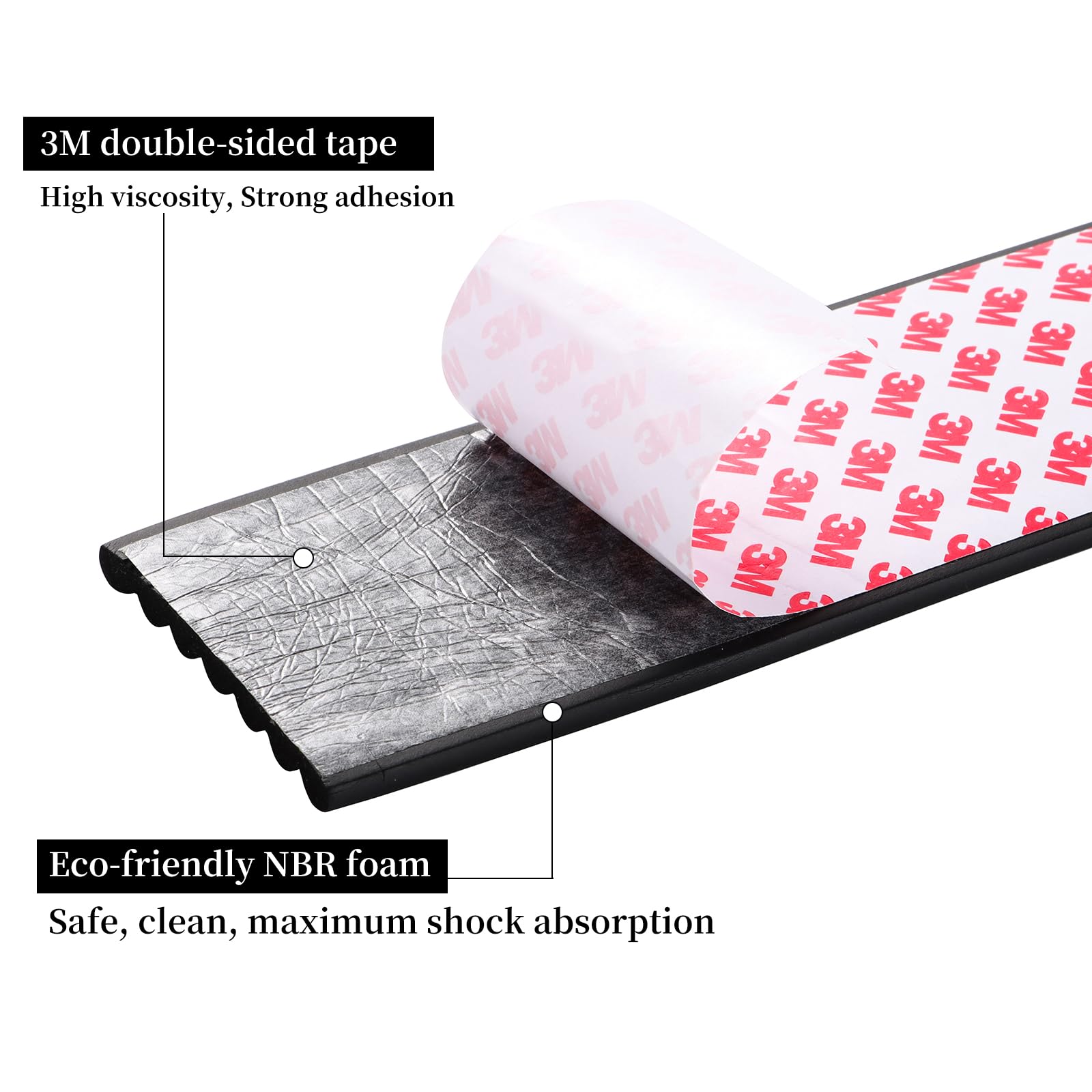 VOCOMO corner protector guards beds, desks, and cabinets from sharp corners.