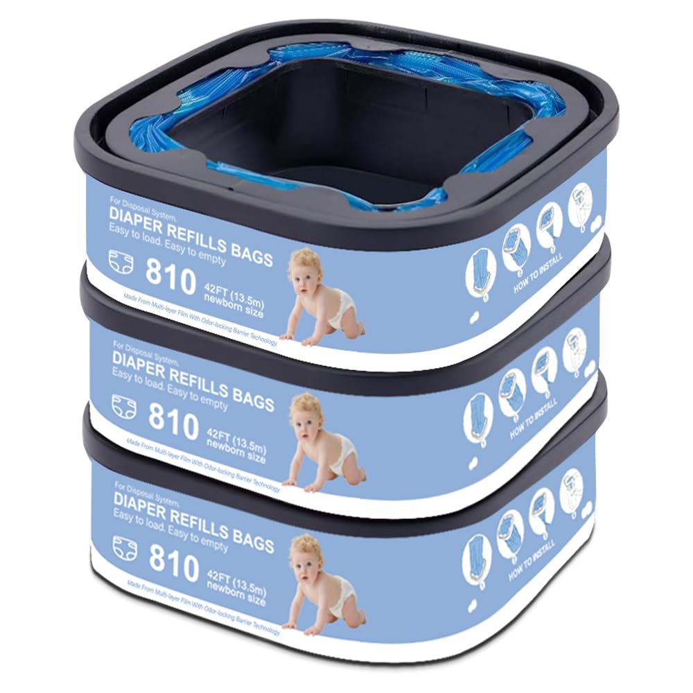 VocXylizan Jumbo Square refill packaging for Genie Pail with durable design and easy setup.