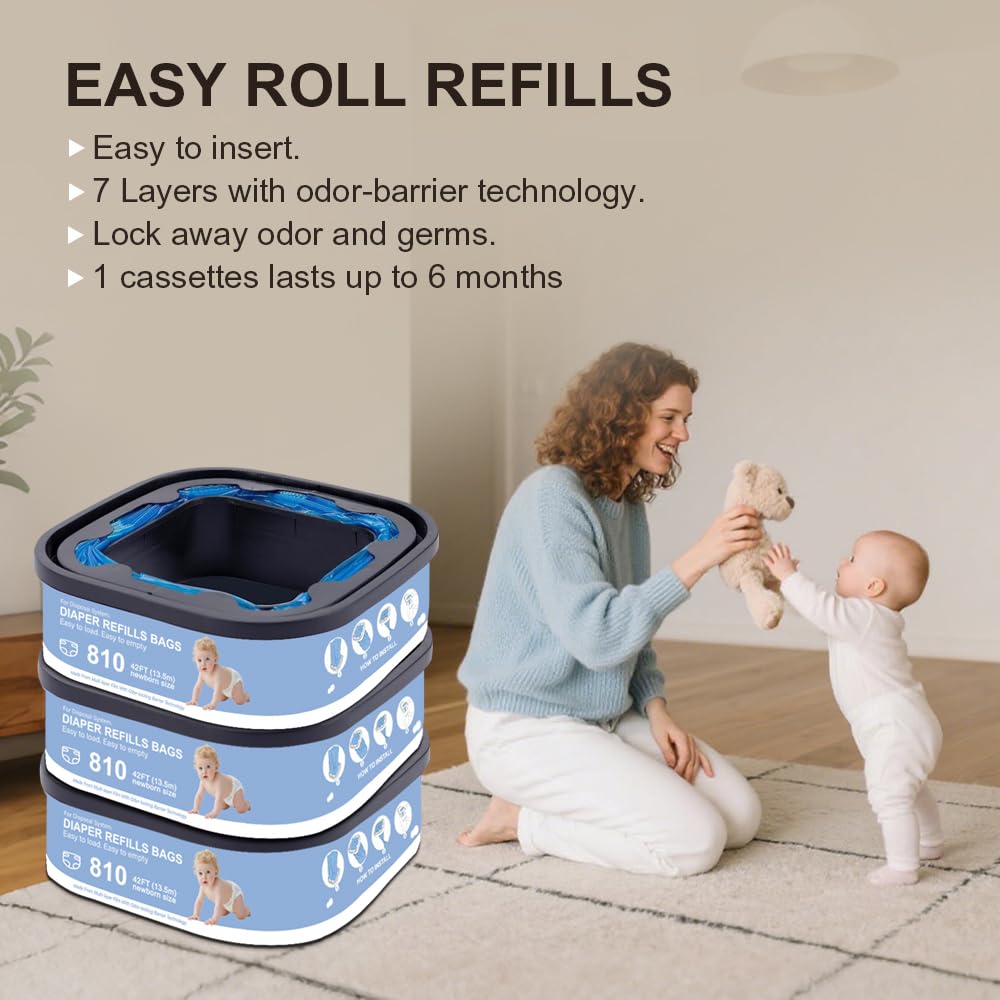 VocXylizan refill showcasing odor-lock technology to contain smells.