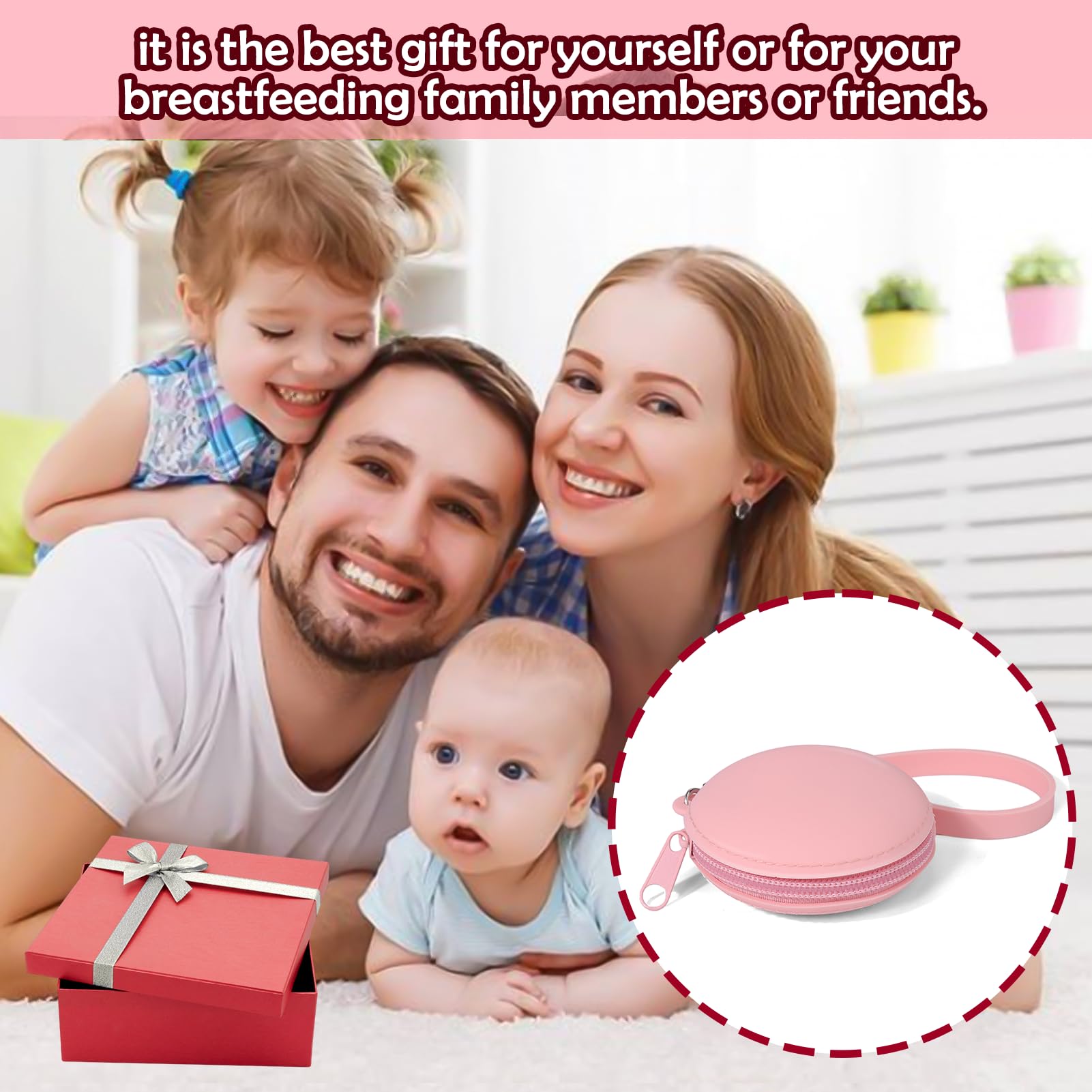 Vodolo compact breastfeeding essentials case keeps necessities organized.