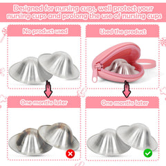 Vodolo multi-cup holder accommodates two nursing cups and latex safely.