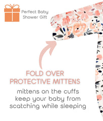 Vollmic interior zipper guard protects baby's skin during zips