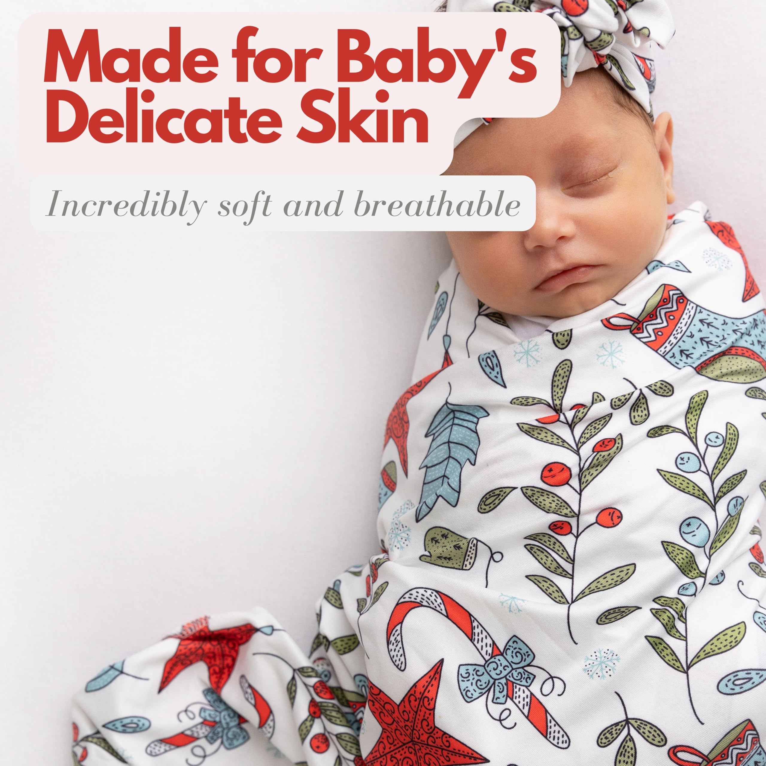 Vollmic knit fabric is breathable and soft to touch.