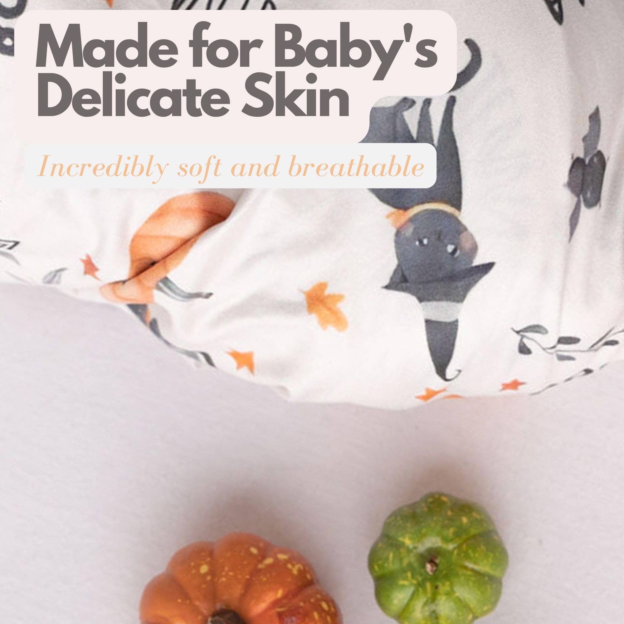 Vollmic stretch knit fabric swaddle; durable, comfortable wrap for newborns.
