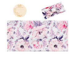 Vollmic swaddle blanket 80x80 cm ideal homecoming size for newborns.