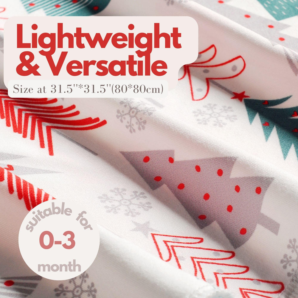 Vollmic swaddle no-closure design emphasizes gentle wrapping.