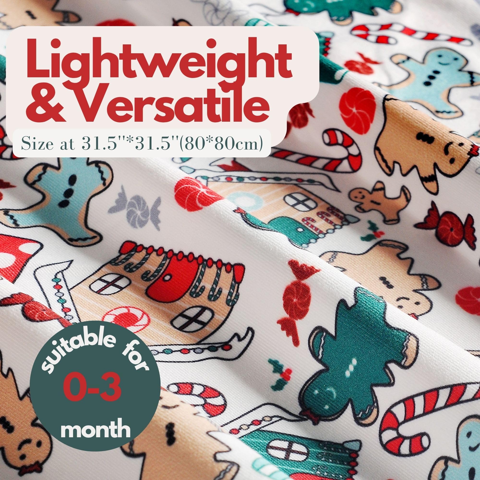 Vollmic swaddle no closures design for easy wrapping