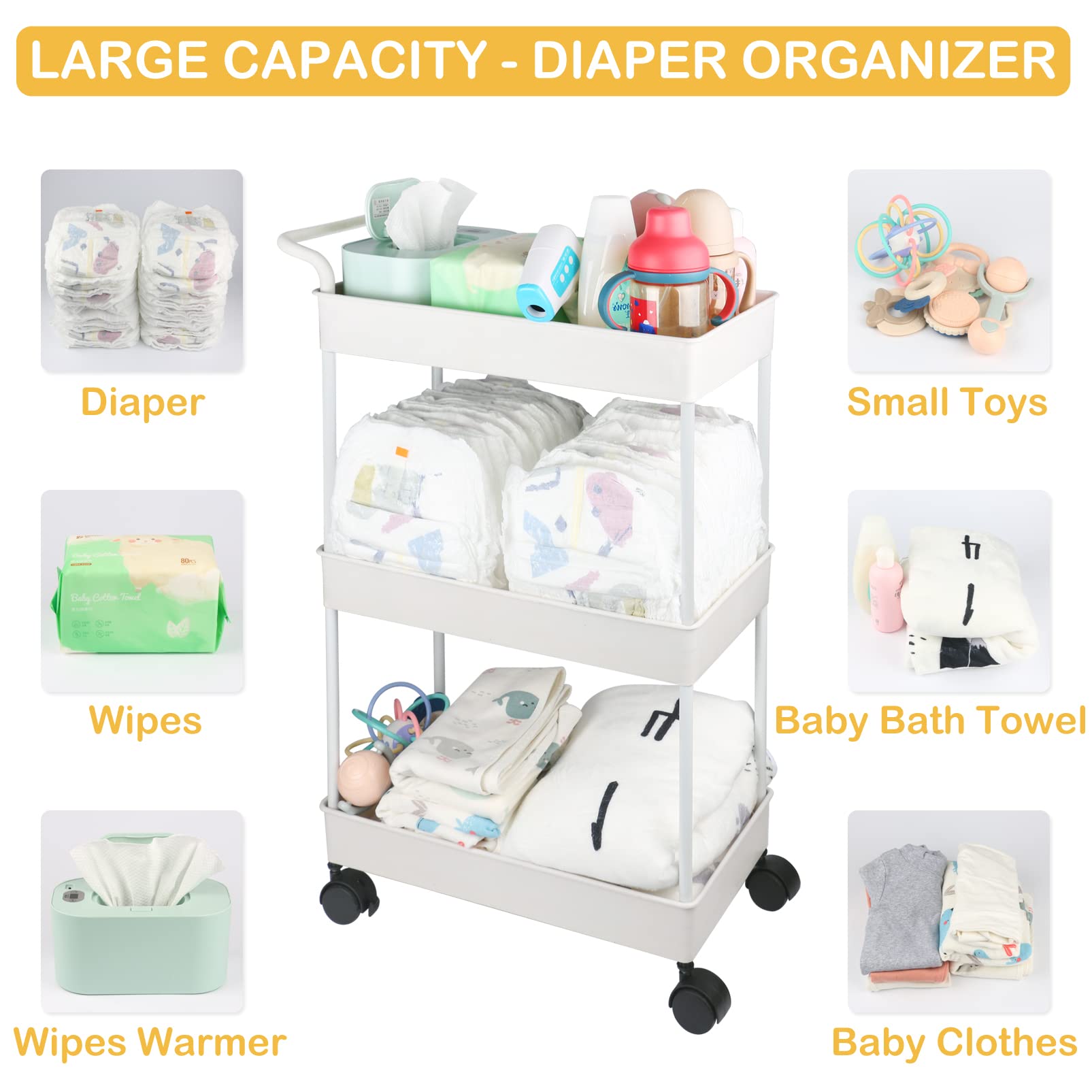 Volnamal durable waterproof material resists moisture for daily nursery use.