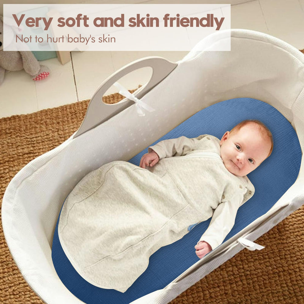 VOMARHUG Muslin sheets machine-washable and dryer-friendly for busy parents