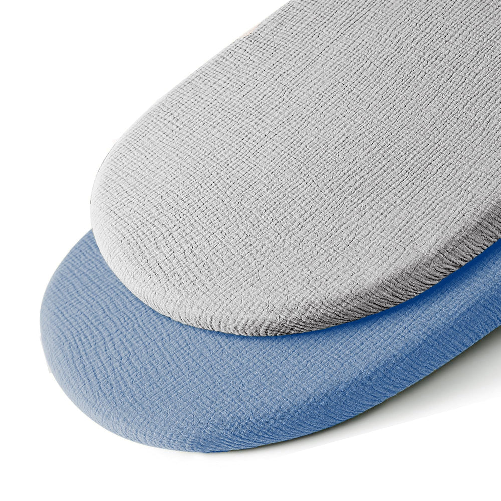 VOMARHUG Muslin bassinet sheets with soft-fabric for gentle baby comfort