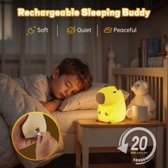 VoMii silicone night lamp for babies offers a safe, gentle glow.