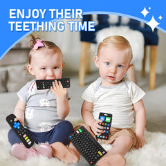 VoMii teething toy bump edges offer safe textured chewing relief