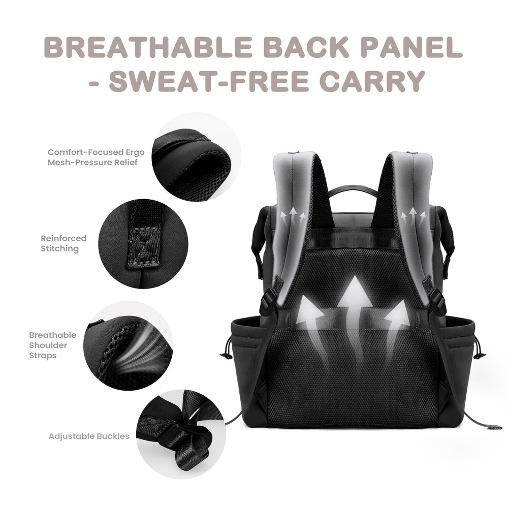 VONAL lightweight straps reduce shoulder strain on long days