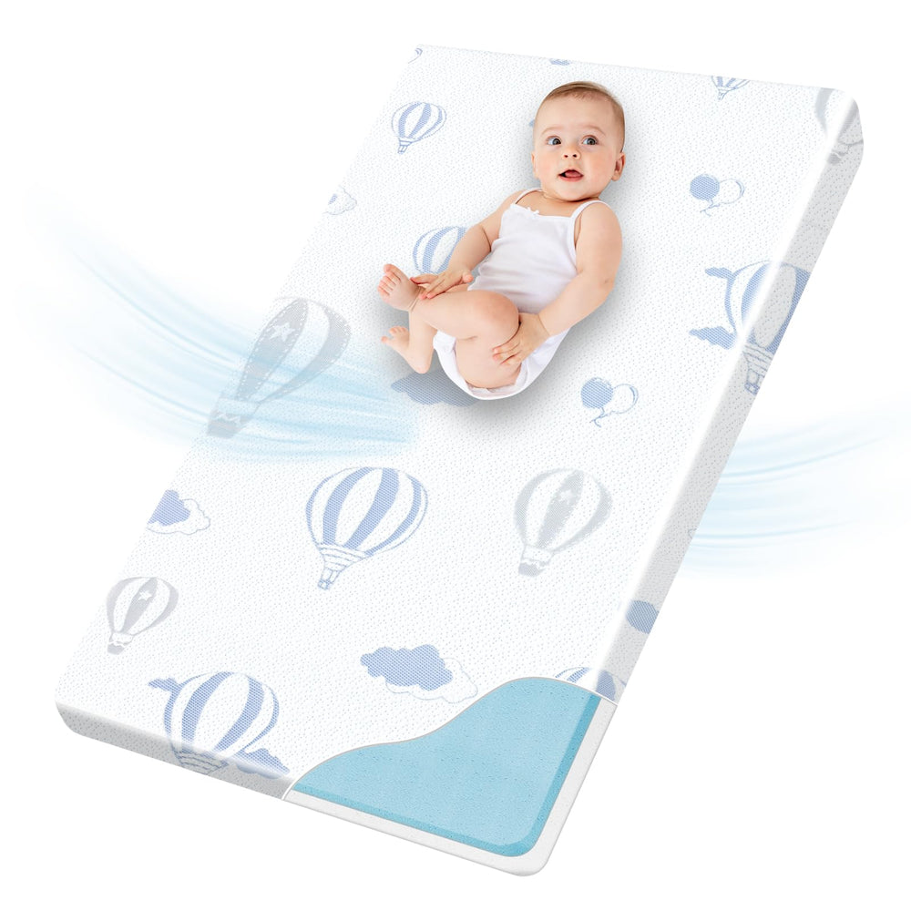 voomf Pack and Play Mattress ideal for baby naps and playtime.