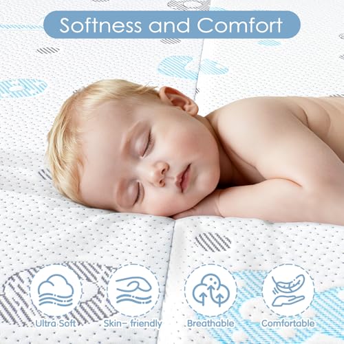 voomf Pack N Play mattress removable washable cover with zipper