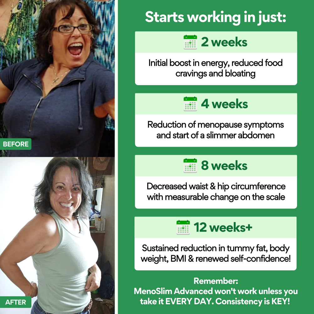 VoomVaya MenoSlim Advanced packaging emphasizes sustainable design for eco-friendly menopause support.