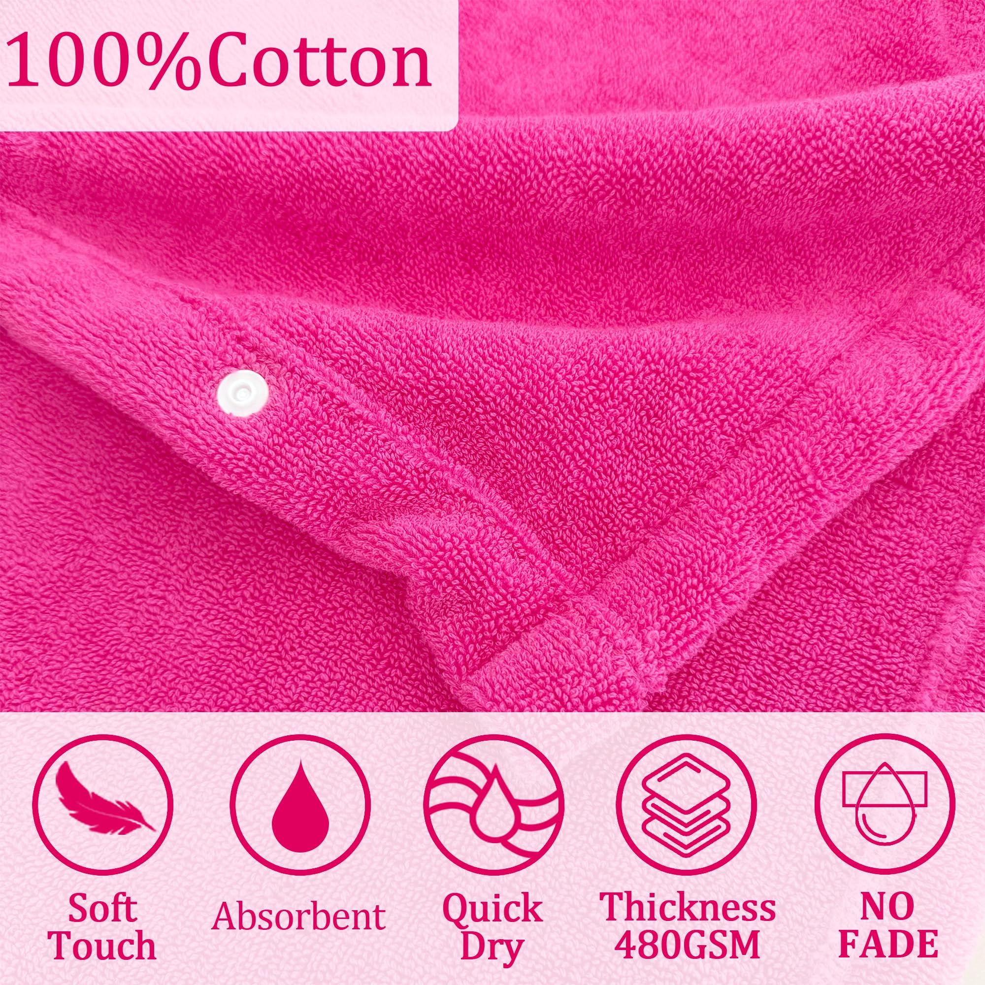VOOVA & MOVAS machine-washable towel stays soft after washing.