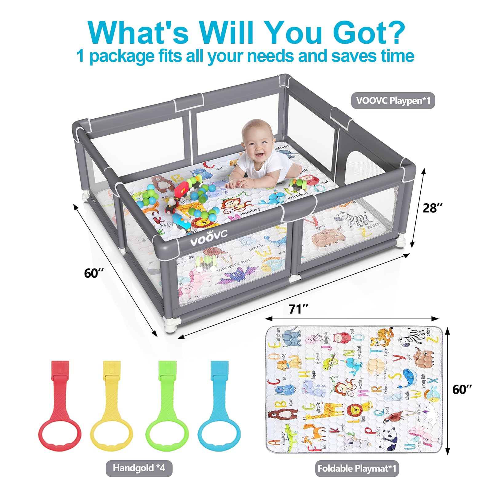 Voovc sturdy frame design ensures stable use in busy homes.