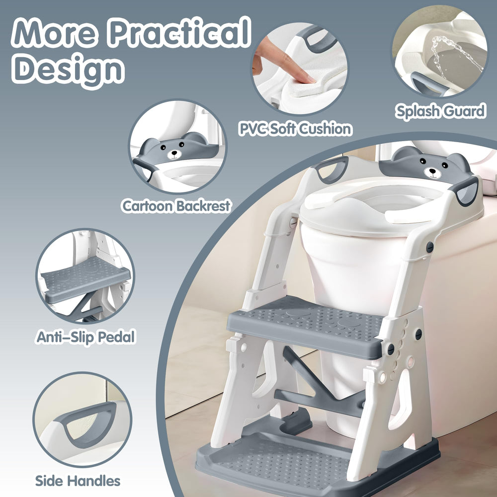 Vorykido fits standard and elongated toilets for versatile use.